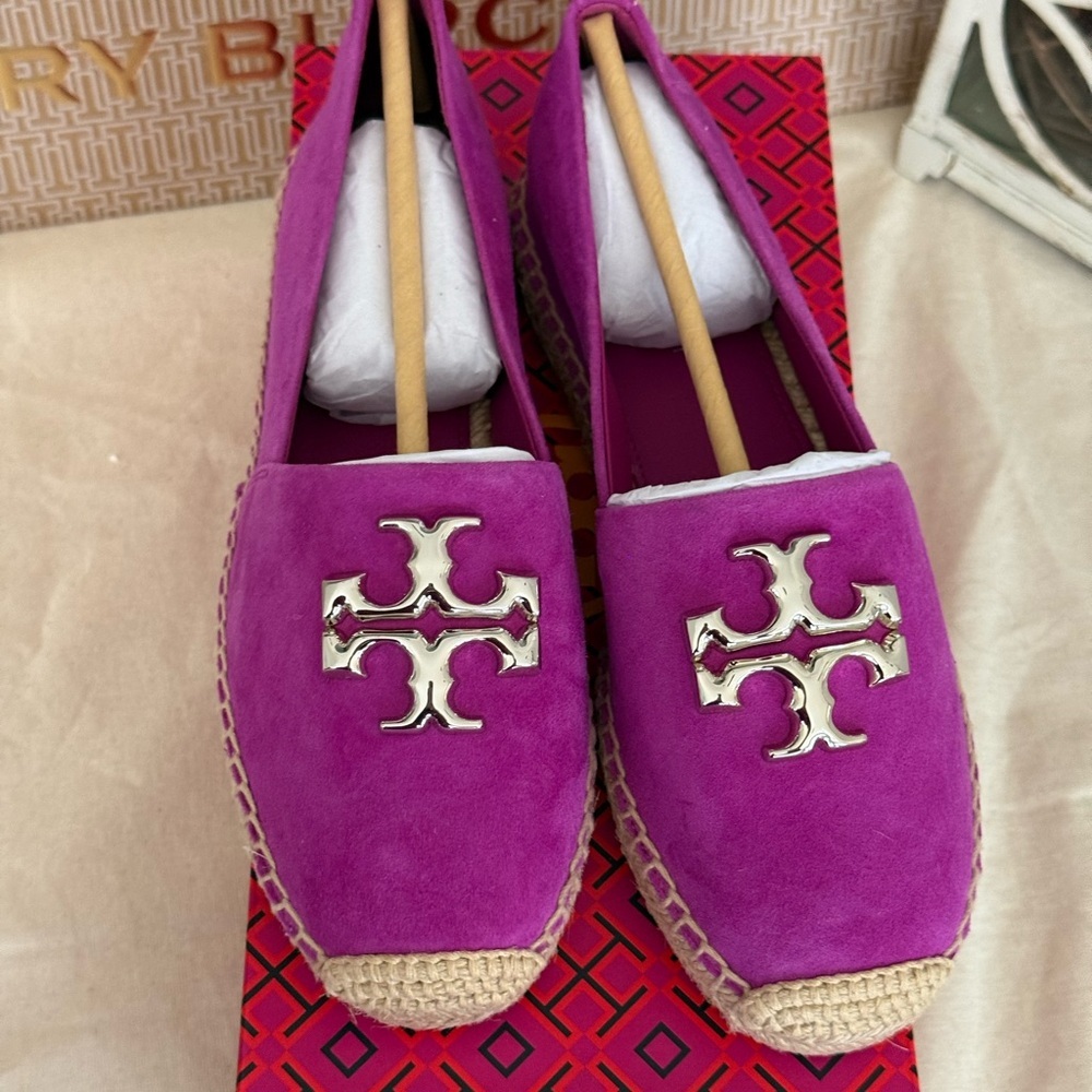 New Tory Burch FUCHSIA DESCRIPTION ELEANOR ESPADRILLE